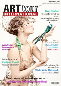 ArtTour International Magazine Cover And Feature.